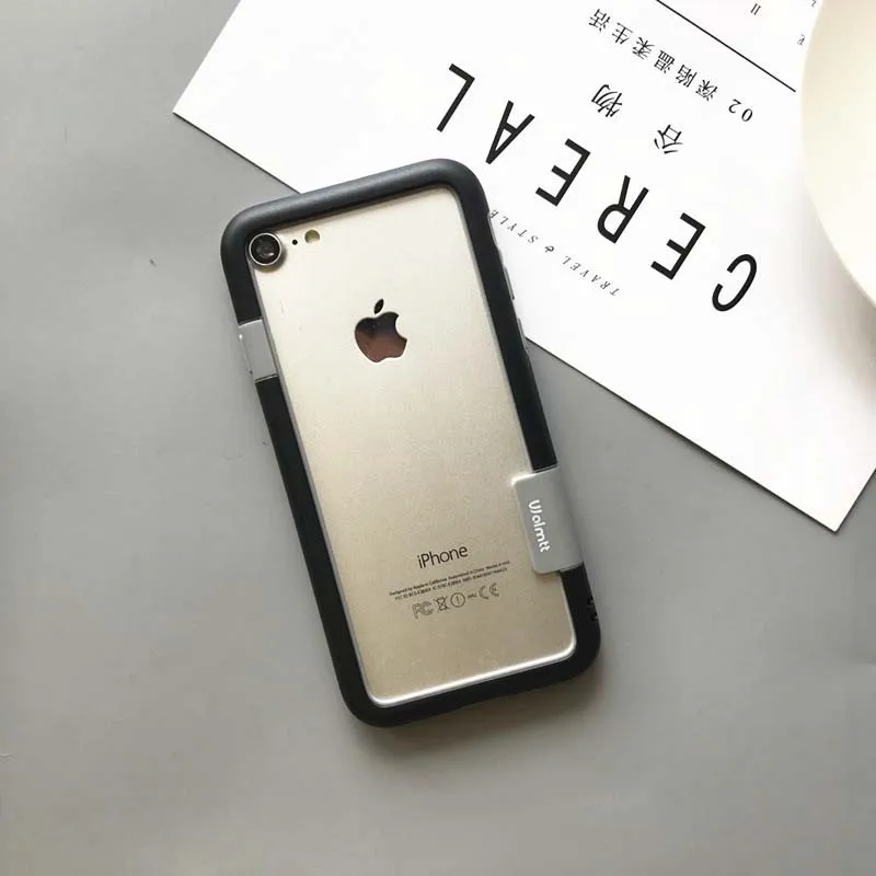Модный мягкий чехол-бампер из ТПУ для iphone X, XR, XS, MAX, Пряжка для телефона, рамка для iphone 6, 6s, 7, 8 Plus, чехол для телефона, чехол