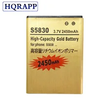 EB494358VU Батарея для samsung Galaxy Ace S5830 Gio S5660 S7250D S5670 Pro S7510 i569 I579 GT-S6102 S6818 S6802 i619 Baterija