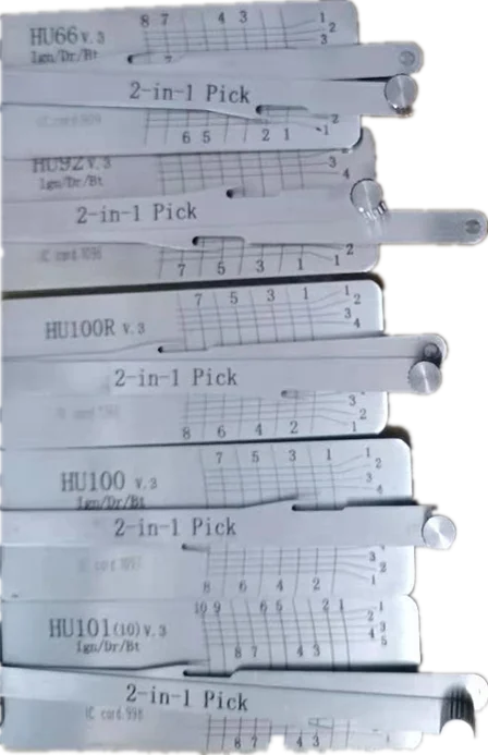 Для lishi lock pick 2 в 1 последняя версия HON41/42 Lishi HON42 hon41 для слесарного инструмента H0NDA |