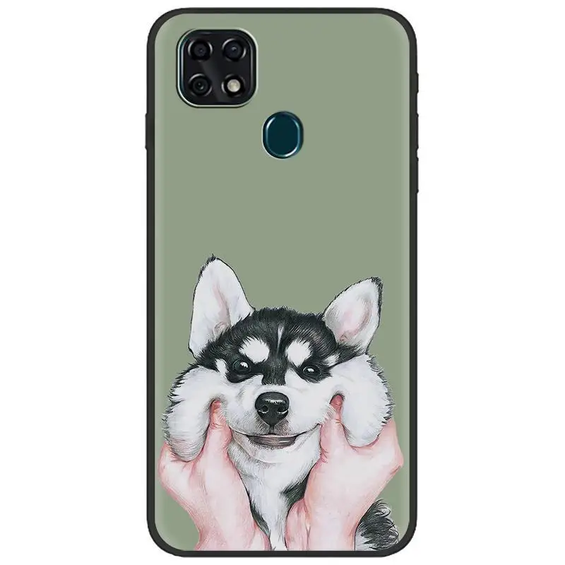 Enhanced Protective Black Silicone Phone Case