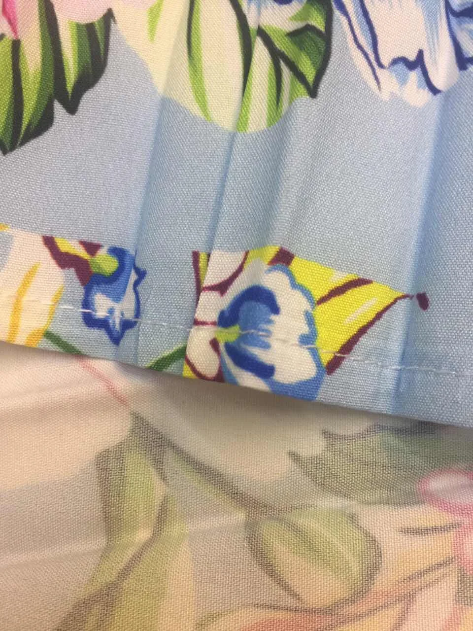 Женское плиссированное платье с цветочным принтом повседневное офисное