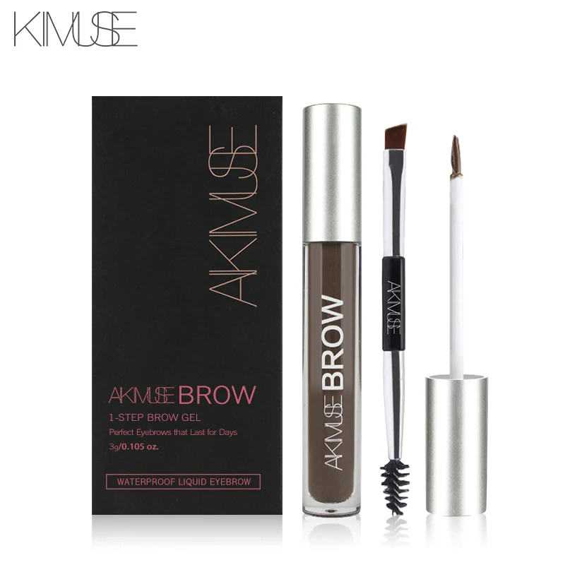 KIMUSE Eyebrow Gel Cream Waterproof Eyebrow Dye Henna Tattoo Eyebrow Pencil Shadow Long Lasting Cosmetic Eyebrow Enhancer