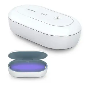 

UV Light Sterilizer Box Anti Bacteria Ultraviolet Ray Disinfection for Jewelry Watch Phone Aromatherapy Esterilizador Storage