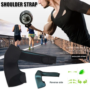 

Adjustable Shoulder Support Brace Strap Sport Gym Compression Neoprene Strap MSU88