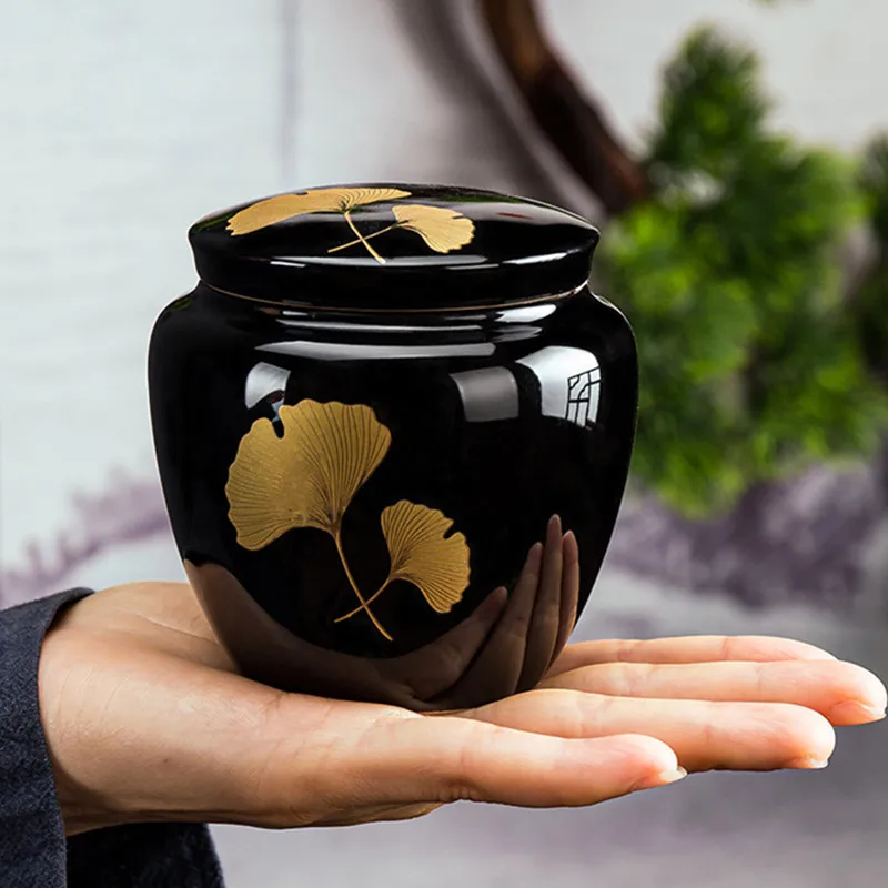 Small Cremation Urns for Human Ashes Ceramic Adult Dog Cat Ash Holders Miniature Memorial Funeral Urn for Sharing Ashes Pet Urns