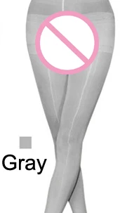 gray Открытая промежность масло Сияющие Блестки Высокая талия леггинсы сексуальные горячие эротические Фетиш прозрачные тонкие нейлоновые боди леггинсы Клубные брюки - Цвет: gray