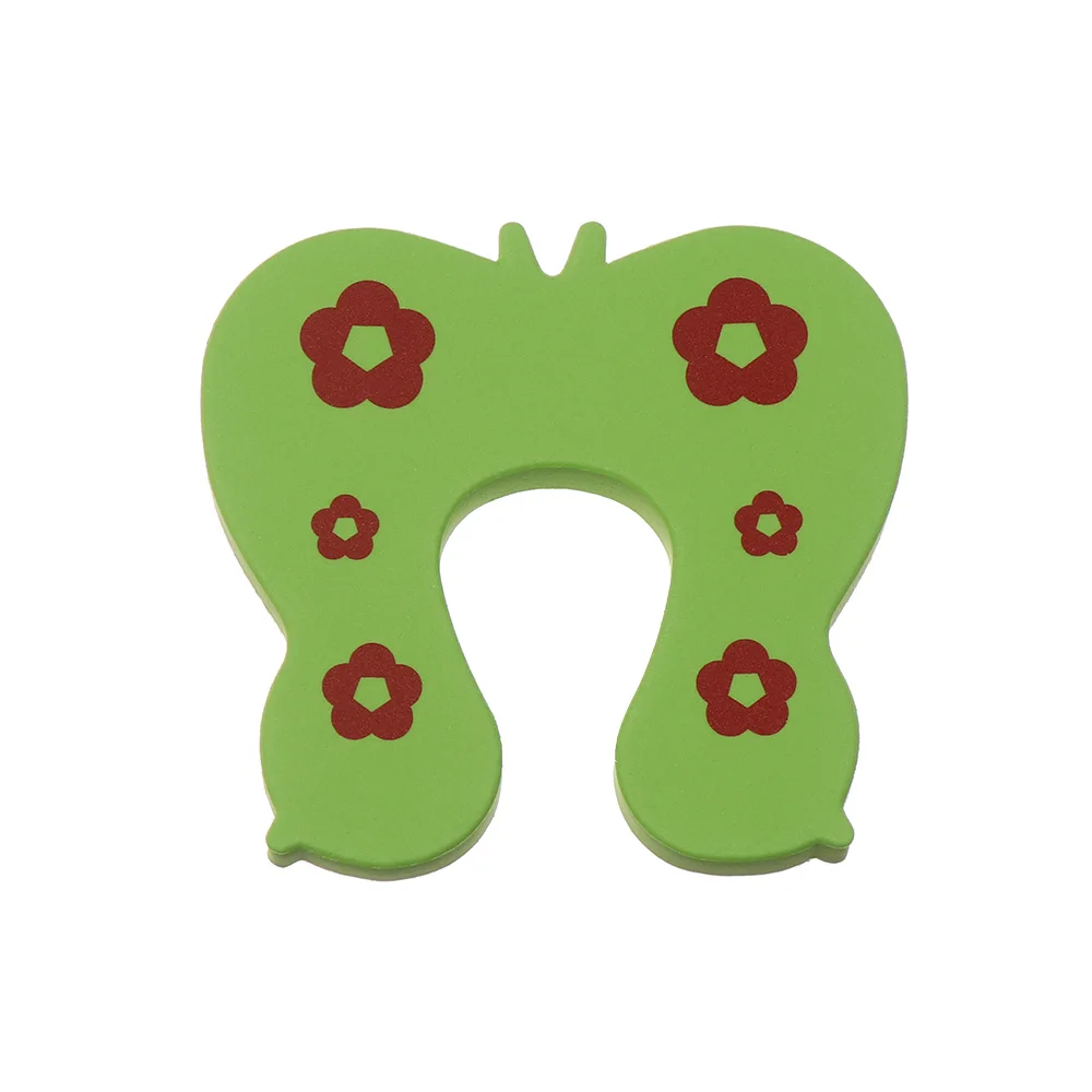 Green Butterfly 1 шт., Детская безопасность, милые животные, защитные карты, заглушка для двери, защита для новорожденных, защита от детей - Цвет: Green Butterfly
