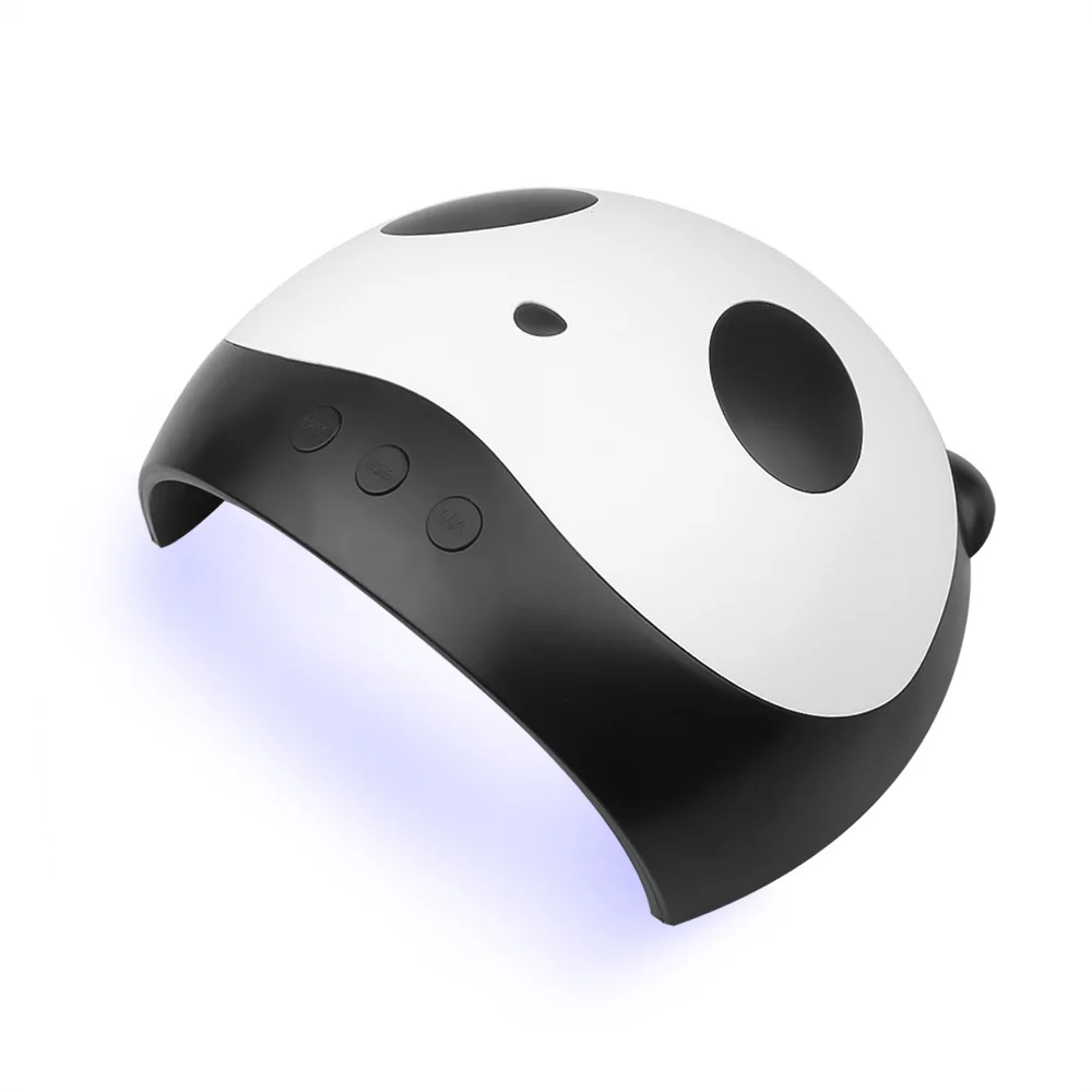 

F.Lashes 36W Panda Uv Lamp Gel Nail Polish Curing Led Nail Lamp Manicure Machine With Sensor USB Charge Nails Dryer Tools