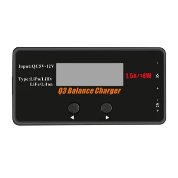 

Q3 2-3S Simple Stable Charger Display 18W Can Be Charged Four Battery Model Balance Charger