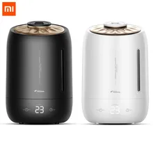 Xiaomi Deerma 5l увлажнитель воздуха очиститель воздуха туман производитель бытовой синхронизации с интеллектуальным сенсорным экраном Регулируемое количество тумана