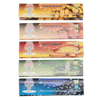

160Pcs/set 110mm Fruit Flavor Cigarette Rolling Paper Tobacco Joint Roller Cigarette Papers Smoking Accessories Flavor Random