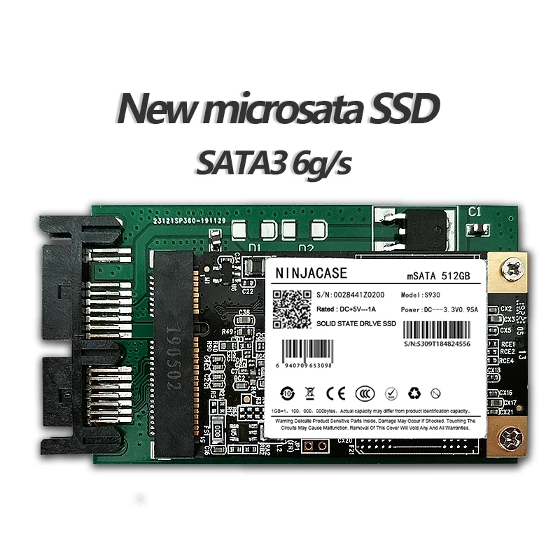 Новый 256G 128G 64G SSD 1 8 &quotMicroSATA для HP 2740p 2730p 2530p 2540p IBM x300 x301 T400S T410S Замена MK2533GSG MK1633GSG