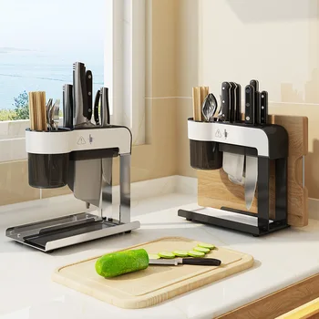

Mesa Knife Plate Frame Chopstick Chopping Block Tool One Style Accept Arrangement The Shelf Stainless Steel Kitchen Tool Carrier