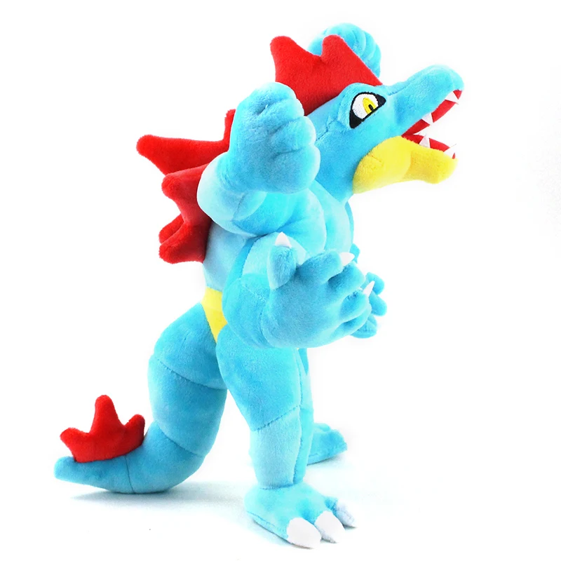 30 см мультфильм аниме Feraligatr Machamp плюшевые куклы мягкие игрушки животных лучший подарок для детей
