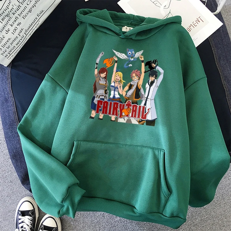 

Anime Hoodie Streetwear Men Fairy Tail Team Men Plus Size Hoodie Harajuku Graphic Hoodies For Teens Daily Casual College