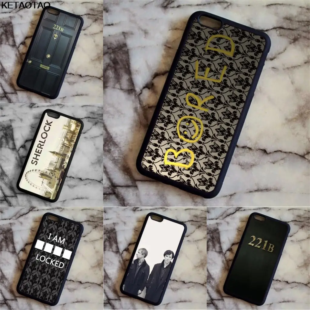 Чехол для телефона с изображением детектива Шерлока Холмса KETAOTAO для samsung galaxy S3 4 5 6 7 8 9 Note 4 5 7 8 чехол из мягкого ТПУ резины и силикона
