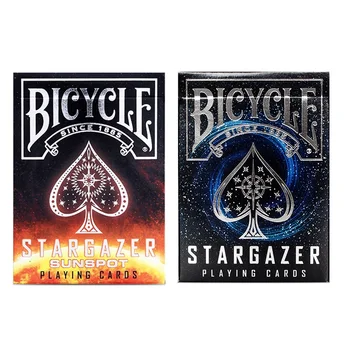 

2 Decks Bicycle Stargazer Sunspot Playing Cards Collectable Poker USPCC Limited Edition Sealed Magic Cards Magic Tricks Props