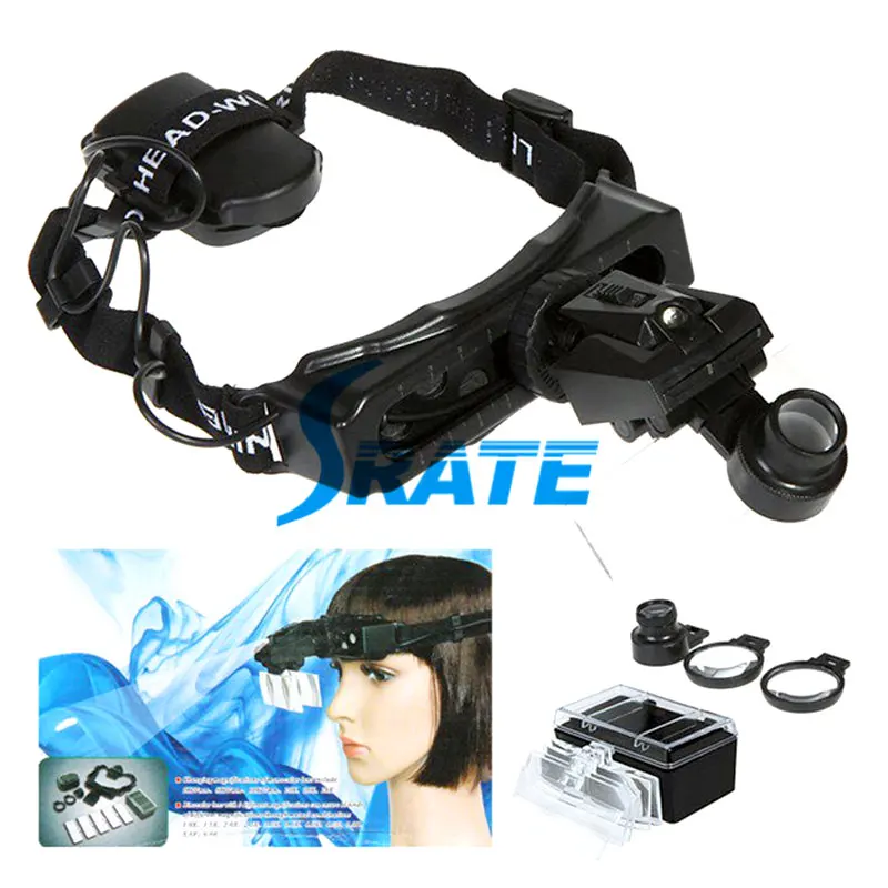 Увеличительное стекло свободные руки с подсветкой|glasses loupe|dental loupesfree magnifier |