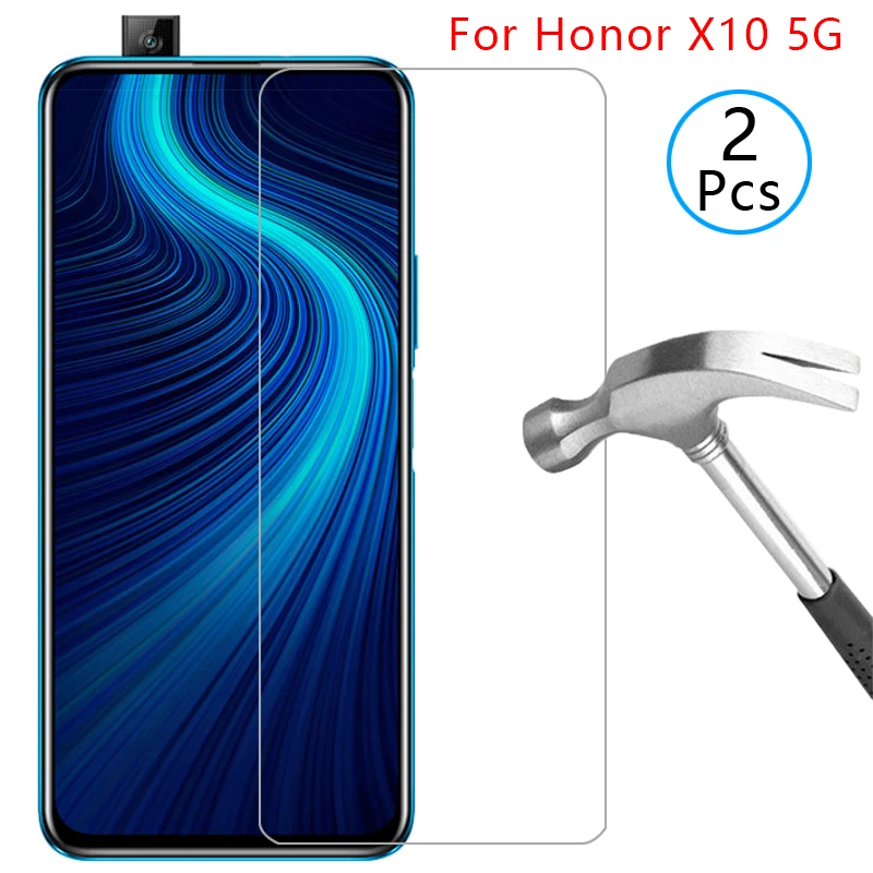 Защитное стекло для huawei honor x10 закаленное с защитой экрана 10x пленка huwei hawei onor |
