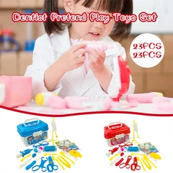 Ensemble de jouets de docteur pour enfants, 51 pièces, jeu de maison pour filles et garçons, accessoire d'hôpital, Kit médical, outils d'infirmière 