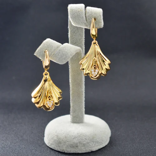 Sunny Jewelry висячие серьги модное ювелирное изделие для женщин Высокое качество циркон Висячие трендовые ювелирные изделия для свадебной вечеринки Подарки - Окраска металла: earrings