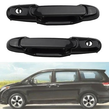 

2Pcs Car Front Left & Right Outside Exterior Door Handle for Toyota Sienna 98-03 69210-08010 69220-08010