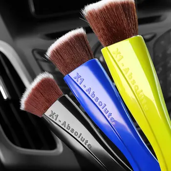 

Detailing Brush Car Air-Conditioner Outlet Cleaning Tool Multi-purpose Dust Brush 2 In 1 Car Accessories Interior Brush Washer