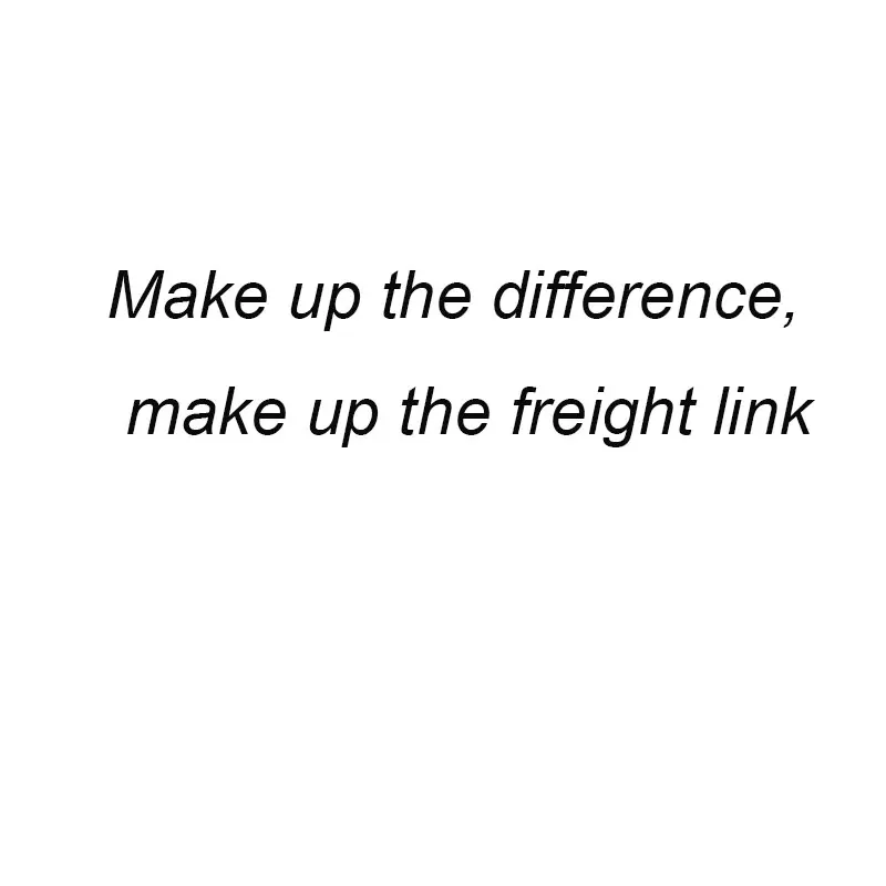 

make up the freight, the difference link