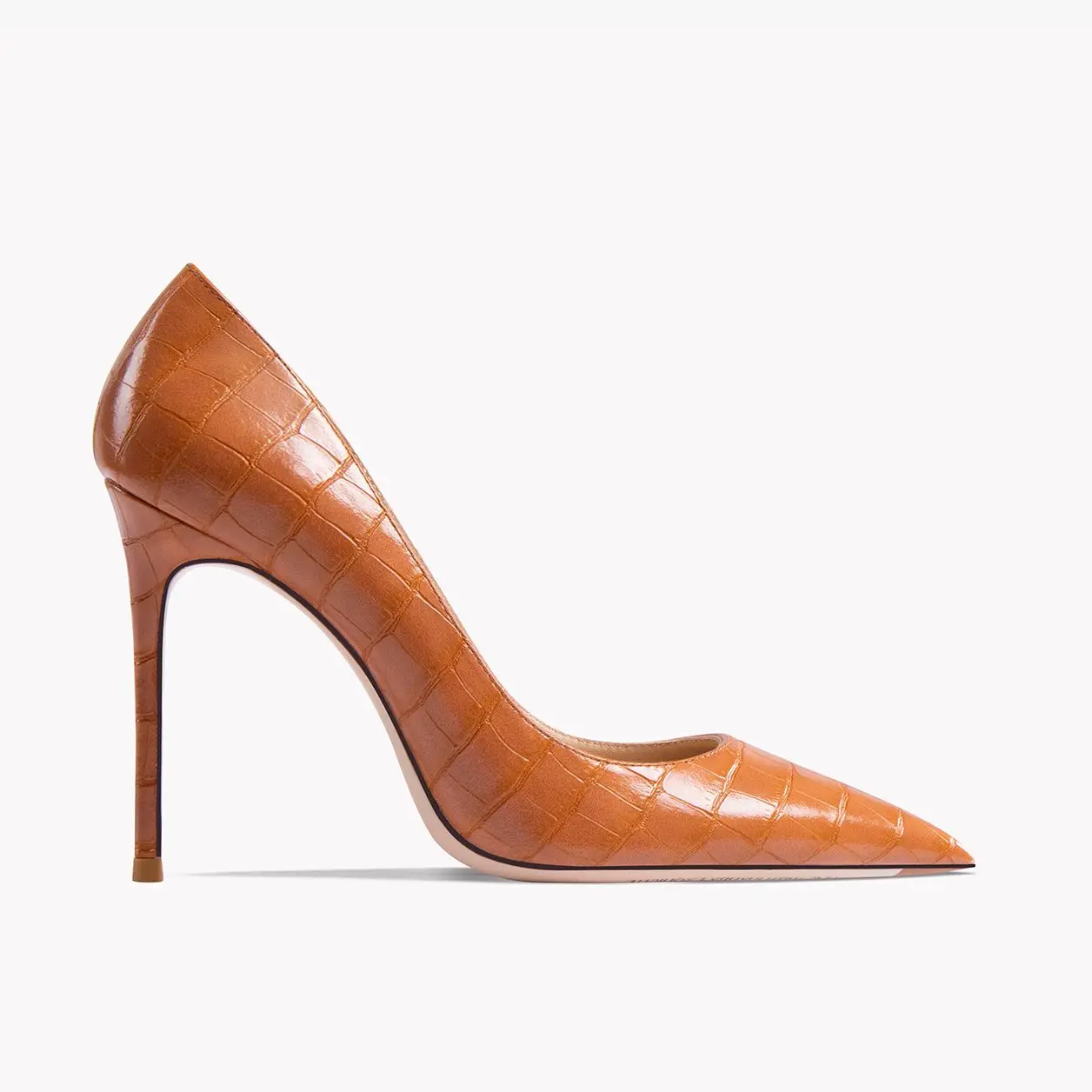 Chaussures en cuir véritable de Crocodile pour femmes, escarpins à talons  fins, Sexy, classiques, de marque, pour mariage, 2022 | AliExpress