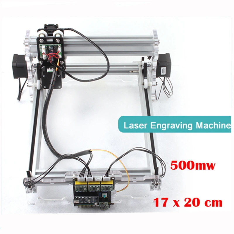 

500mw DIY laser engraving machine working size 17x20cm,diy marking machine ,diy laser printer,advanced toys,Educational Toys