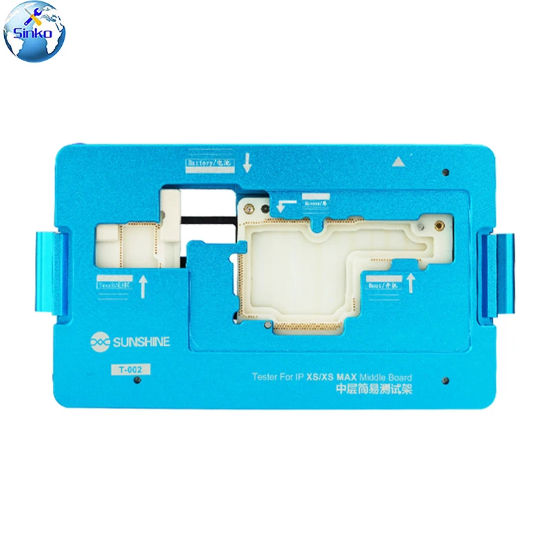 

Sunshine Test iSocket Motherboard Jig Tester for iPhone XS XS MAX Dual Layers Logic Board Test Repair Platform PCB Test Fixture