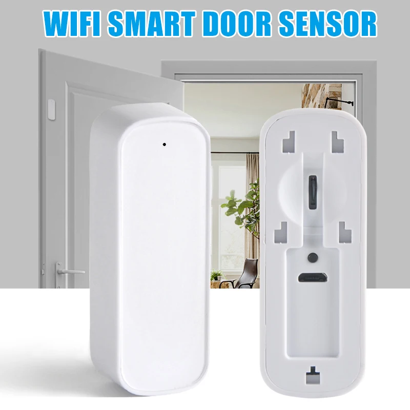 

2019 Hot Smart Door Window Sensor 2.4GHz WiFi Alarm Home Security Detector Phone Monitor For DOY