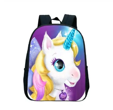 picture color Kawaii Единорог детская школьная сумка рюкзаки мультфильм малыш рюкзак для мальчиков и девочек детский сад рюкзак - Цвет: picture color