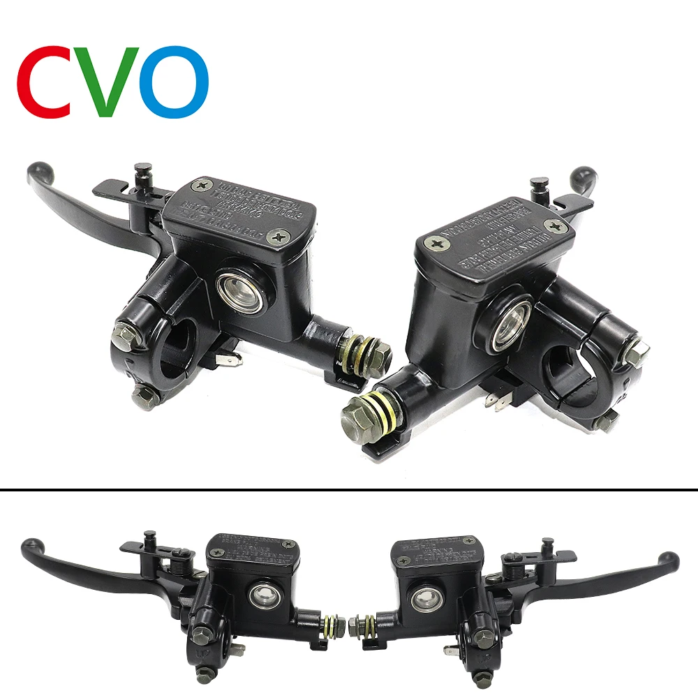 Hydraulic Brakes Universal Motorcycle brake Pump Buggy Scooter Cylinder Pump Handle Accessories Left Right Clutch Lever 50-250CC motorcycle brake lever motorcycle brake hose motorcycle brake pressure switch motorcycle clutch cable adjuster