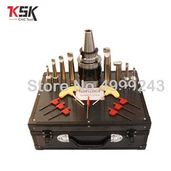 Cheap Quality Precision BT50 NBH2084 8-280mm Boring Head System Holder +8pcs 20mm Boring Bar Boring Rang 8-280mm Boring Tool Set