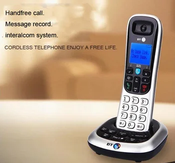 

Fixed Wireless Telephone With Answer Machine Handfree Message record Backlit LCD Digital Cordless Fone For Office Home Bussiness