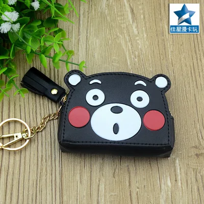 IVYYE Kumamon, модный кошелек для монет с аниме, Мультяшные сумки для мелочи, кошелек, для хранения ключей, подарки на день рождения, Новинка - Цвет: see chart