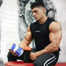 Мышцы Dr. Brothers Европа и Америка Мода стиль спортивная одежда жилет для фитнеса Для мужчин бег тренировочный костюм Customiz