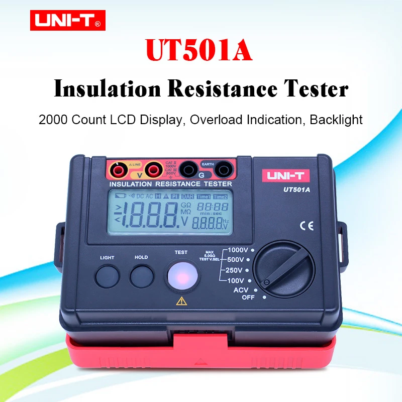 Test, Measurement & Inspection UNIT UT501A 1000V Insulation Resistance