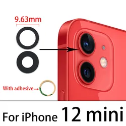Enhanced Rear Camera Glass Lens with Adhesive + Tool Kit (For iPhone 12 mini)