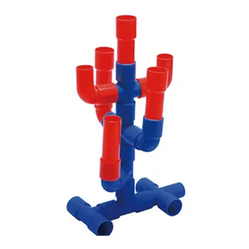 

Colorful Water Pipe Building Blocks for Children Kids DIY Assembling Tunnel Block Model Toys Hot Sales