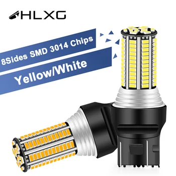 

Hlxg 2pcs 1156 1157 LED Turn Signal Lamps 7440 7443 3156 3157 SMD 3014 Signal Lamp Parking light led Reverse Light Kit 12V 24V