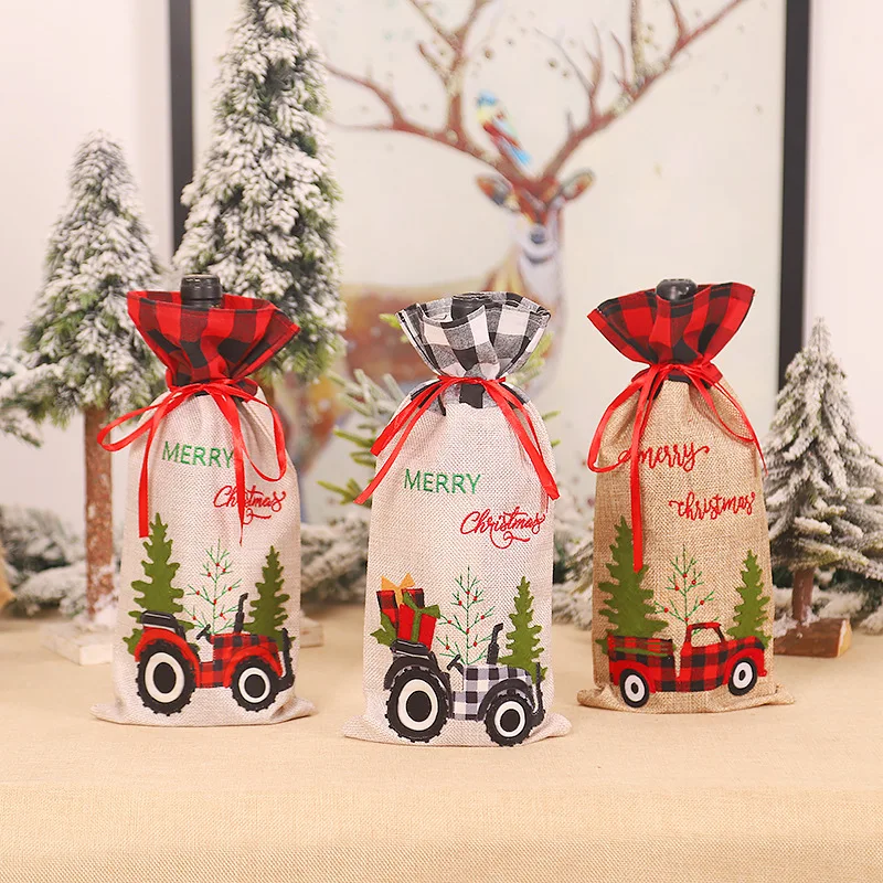 Настольные украшения с Санта Клаусом и надписью &quotMerry Christmas&quot Декор для дома 2020