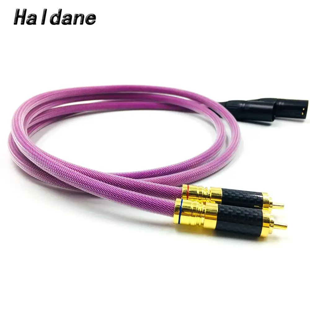 Холдейн пара hi fi 2RCA мужчина к 2XLR Мужской кабель XLR Сделано в Китае