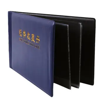 

20 Pockets Collection Currency Storage Cash Holders Money Ticket Leather Stamps Protection Banknote Page Coins Note Album P V0U4