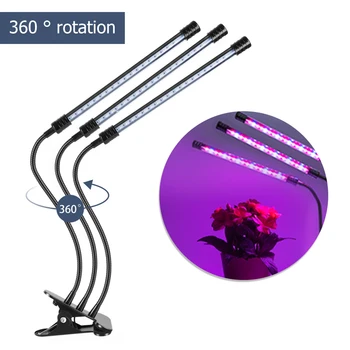 

LED Full Spectrum Growth Light Waterproof Clip Lamps for Indoor Plants Flowers Plant Growth Lights Lamp Bulb