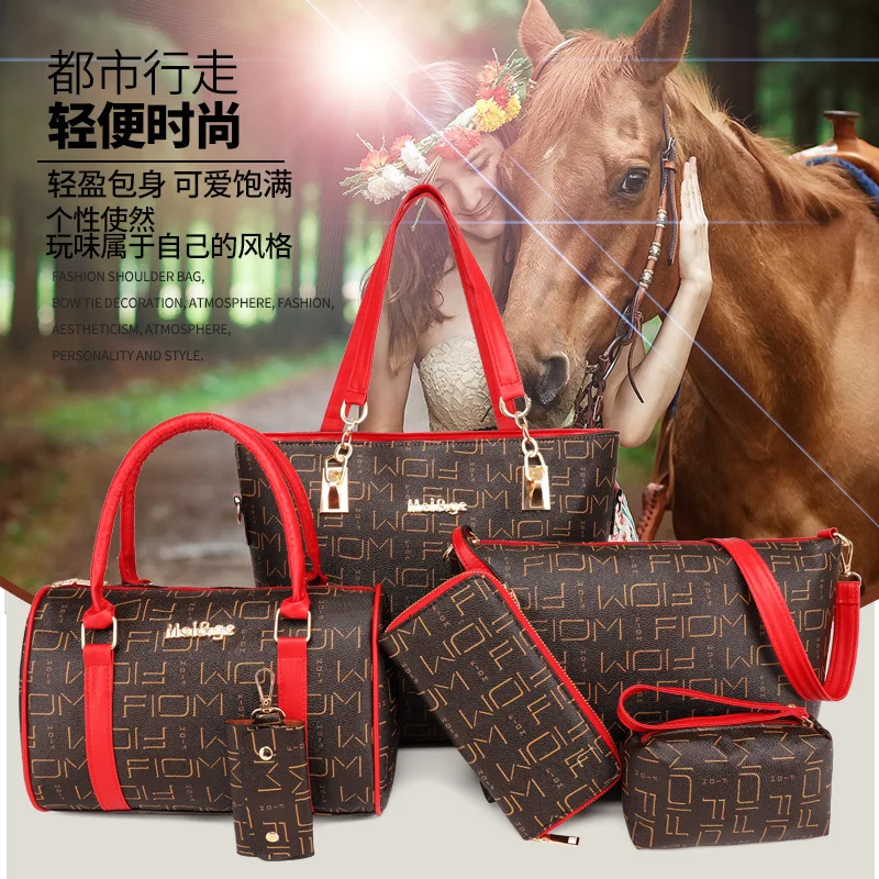 

Bag Hot Selling Lettered Hand Big Bag 2018 Europe And America WOMEN'S Bag Glorious Different Size Bags