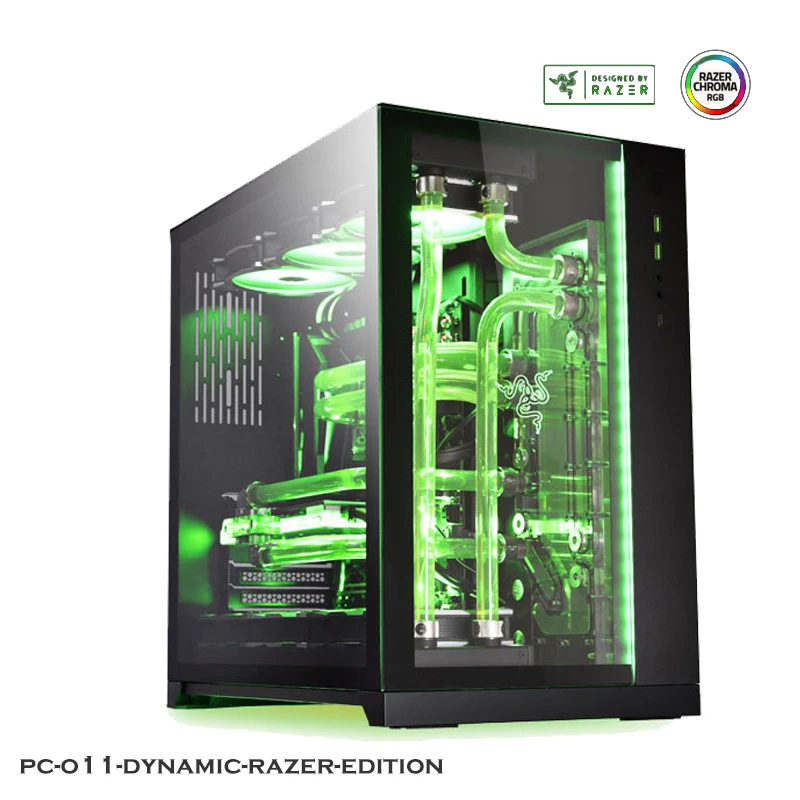 在庫処分価格 Pc O11 Dynamic Razer Edition水冷コンピュータケースサイドショーpcゲーミングハウジングキャビネット Argb同期フロントパネル 大阪本物 Garcia Ibcci In