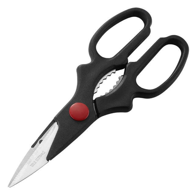 Kitchen Scissors Heavy Duty Kitchen Shears Come Apart Dishwasher Safe,  Multipurpose Kitchen Scissors Sharp Serrated Stainless Steel Cooking  Scissors