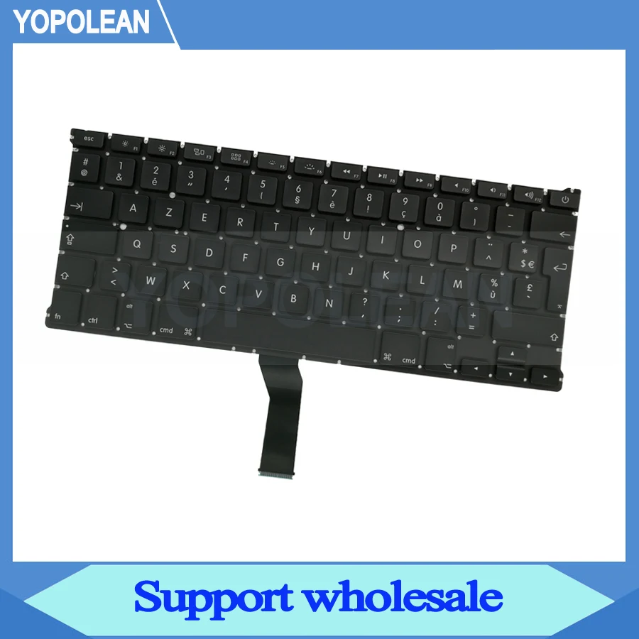 Клавиатура AZERTY для Macbook Air 13 &quotA1369 A1466 с французской раскладкой 3 шт. 2011 2017